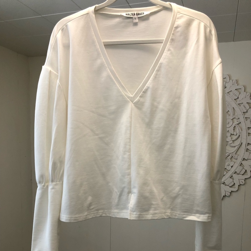Off white  Large Walter Barker long sleeved shirt